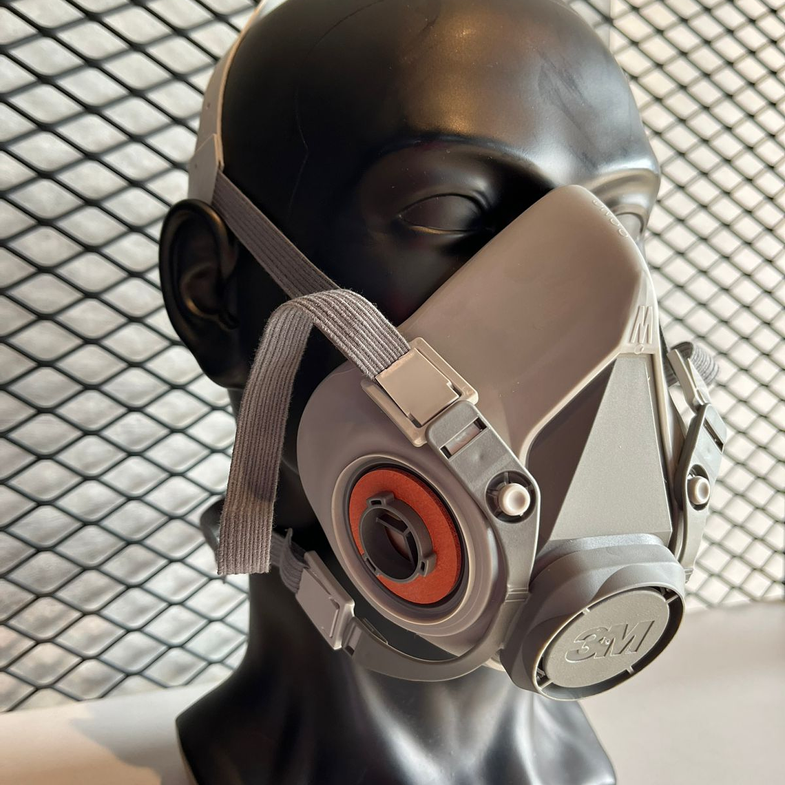 Respirador 3M Media Cara Talla M Ref. 6200 5