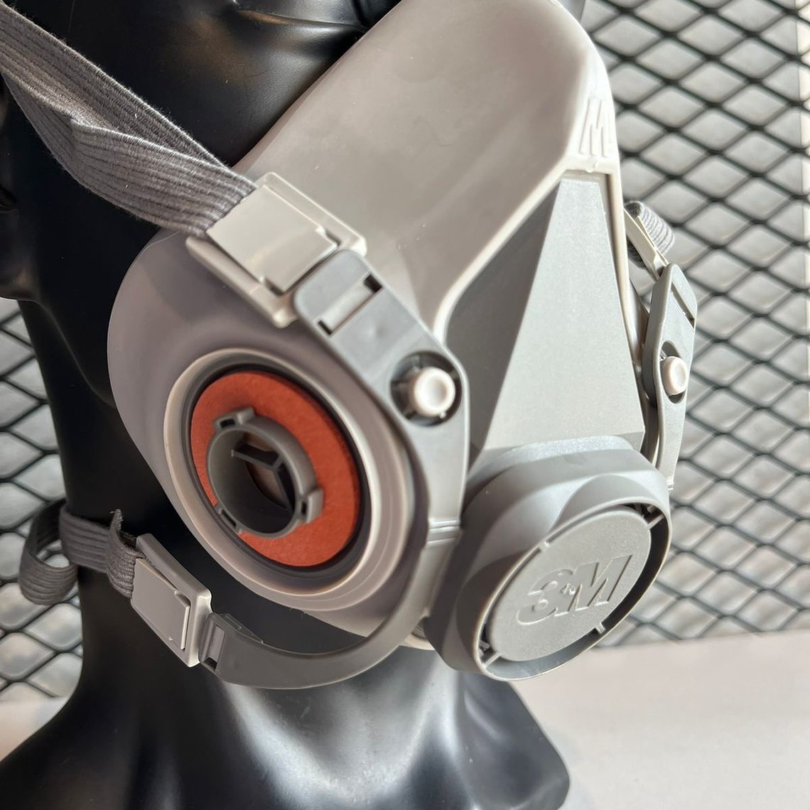 Respirador 3M Media Cara Talla M Ref. 6200 6