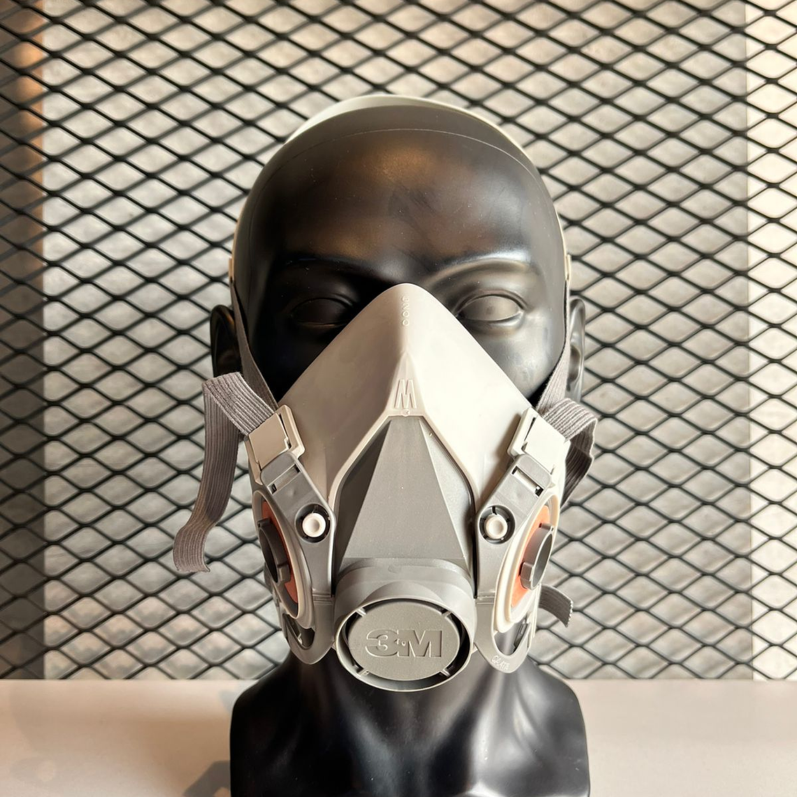 Respirador 3M Media Cara Talla M Ref. 6200 1