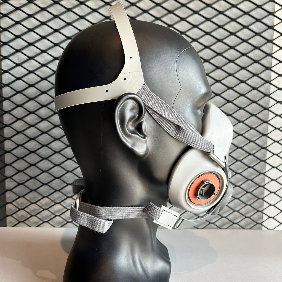 Respirador 3M Media Cara Talla M Ref. 6200 3