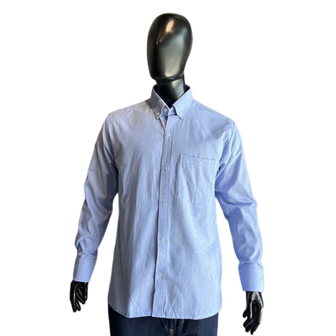 Camisa Oxford Manga Larga Caballero Ref. 130310 1