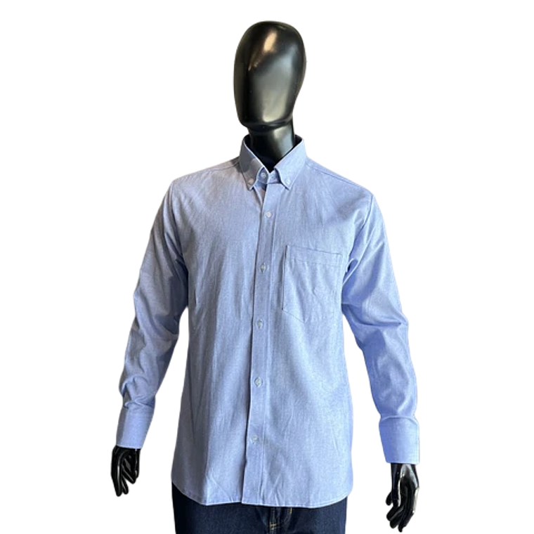 Camisa Oxford Manga Larga Caballero Ref. 130310 1