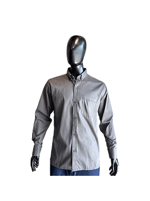 Camisa Tipo Ingeniero Dril Twill Color: Gris Ref. 130420