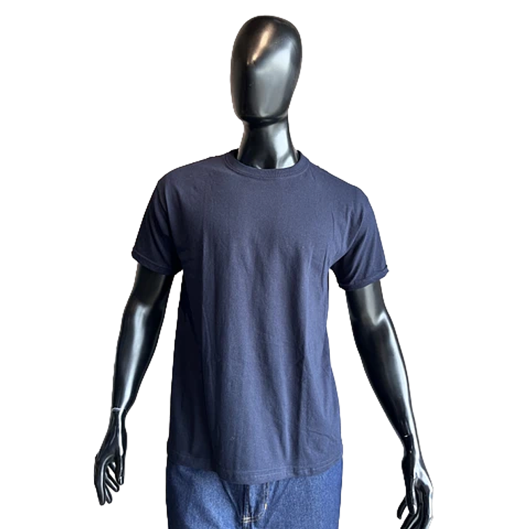 Camiseta Cuello Redondo Azul Oscuro Ref. 200110 1