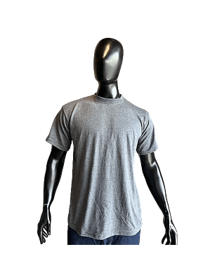 Camiseta Cuello Redondo Gris Oscuro Ref. 200170