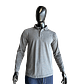 Camiseta Polo Manga Larga Gris Ref. 230170 - Miniatura 1