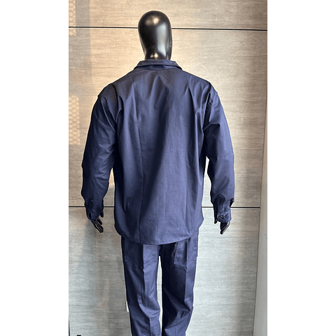Overol Camisa y Pantalón Dril Color: Azul Oscuro Ref. 100110