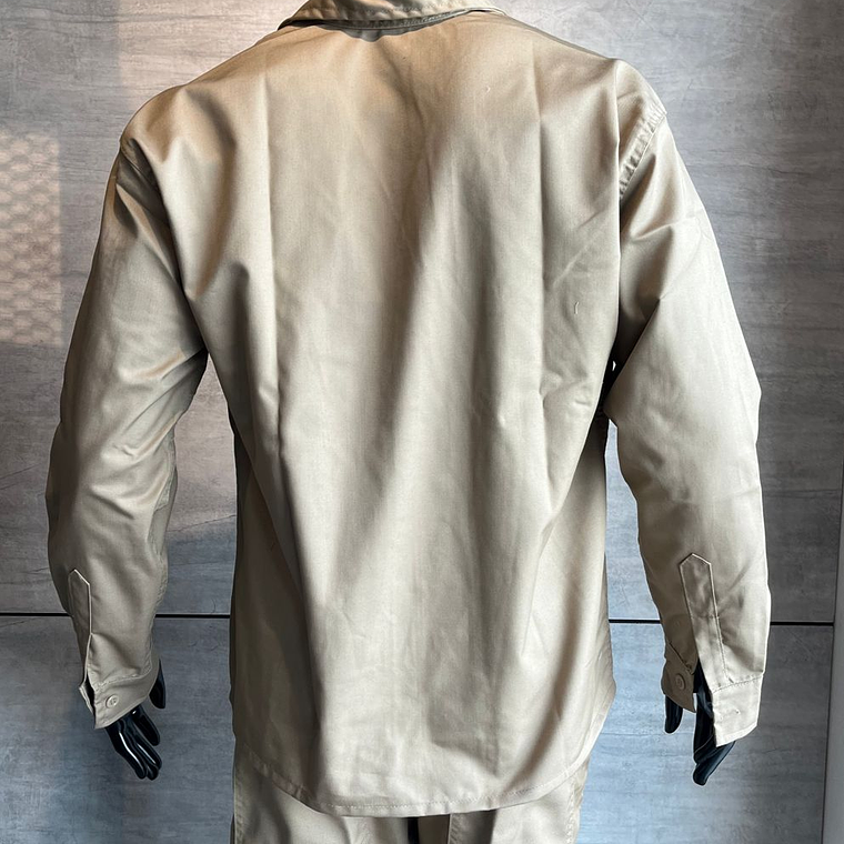 Overol Camisa y Pantalón Dril Color: Caqui Ref. 100130 3