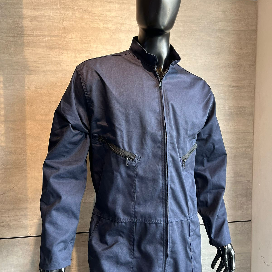 Overol Enterizo Dril Color: Azul Oscuro Ref. 110110 1