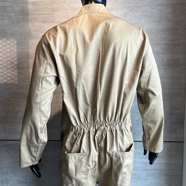 Overol Enterizo Dril Color: Caqui Ref. 110130 4