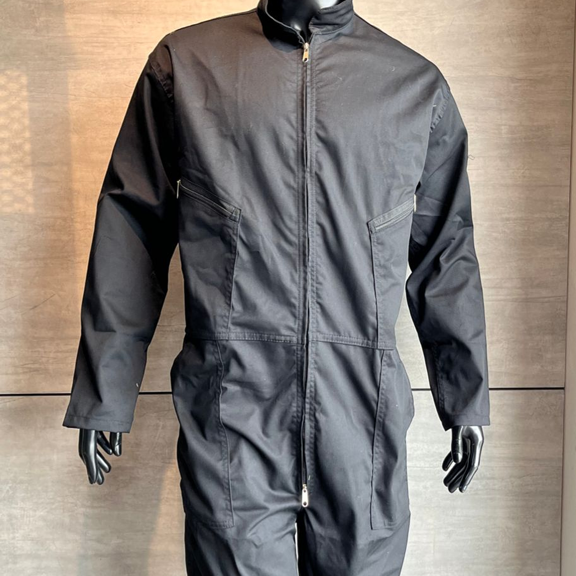 Overol Enterizo Dril Color: Negro Ref. 110140 3