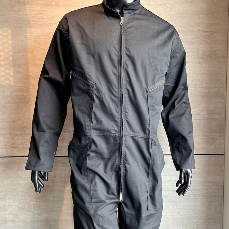 Overol Enterizo Dril Color: Negro Ref. 110140 3