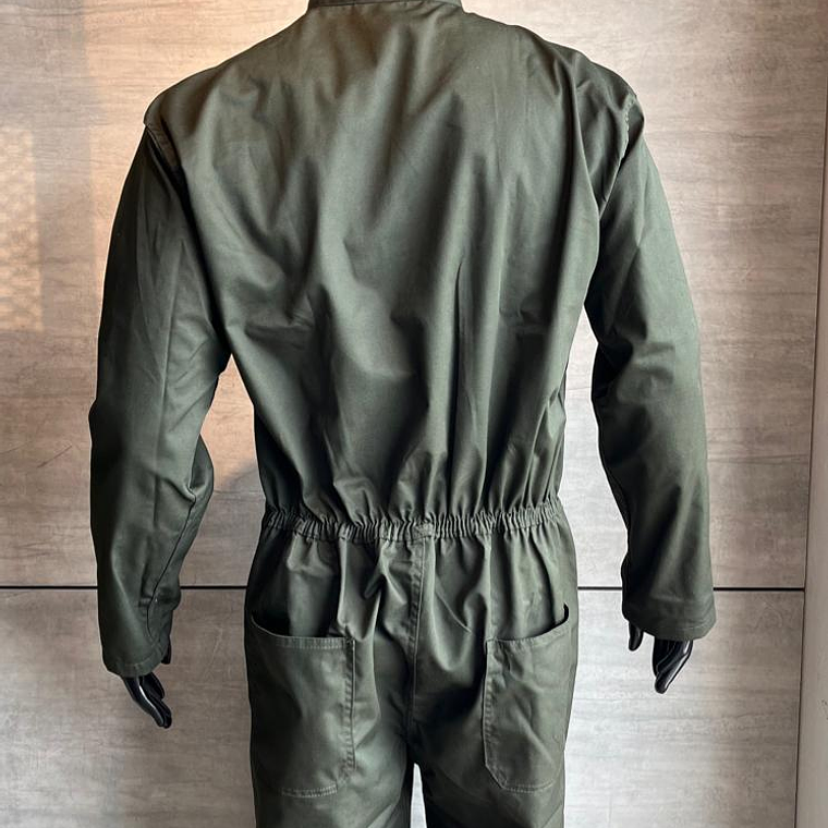 Overol Enterizo Dril Verde Militar Ref. 110160 3