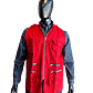 Chaleco Dril Rojo Ref. 150350 * Últimas unidades - Miniatura 1