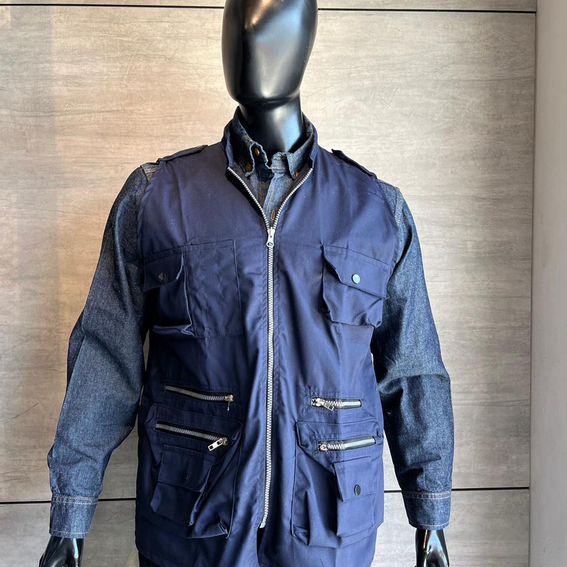 Chaleco Dril Azul Oscuro Ref. 150310 * Últimas unidades 3