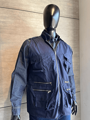 Chaleco Dril Azul Oscuro Ref. 150310 * Últimas unidades