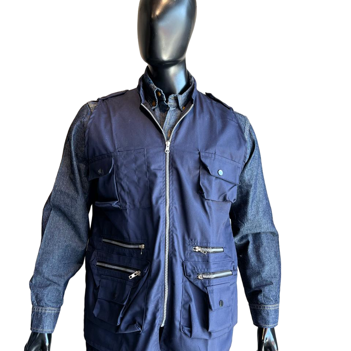 Chaleco Dril Azul Oscuro Ref. 150310 * Últimas unidades 1