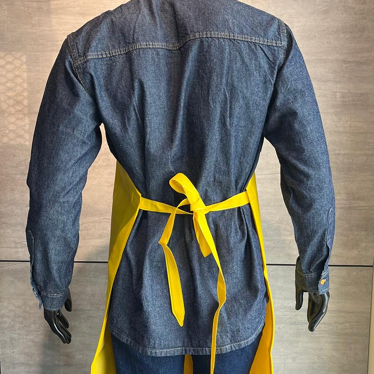Delantal Impermeable Mediano Amarillo Ref. 2512 2