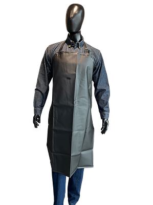 Delantal Impermeable Mediano Negro Ref. 2512