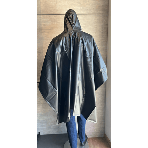Poncho Impermeable 1.45 x 2 mts Negro Ref. 1684