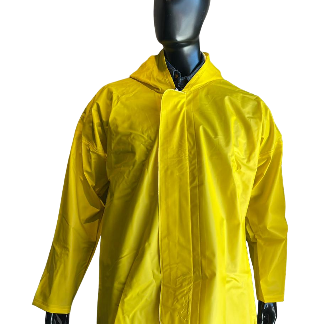 Chaqueta Impermeable Cremallera y Velcro Amarillo Ref. 1831 1
