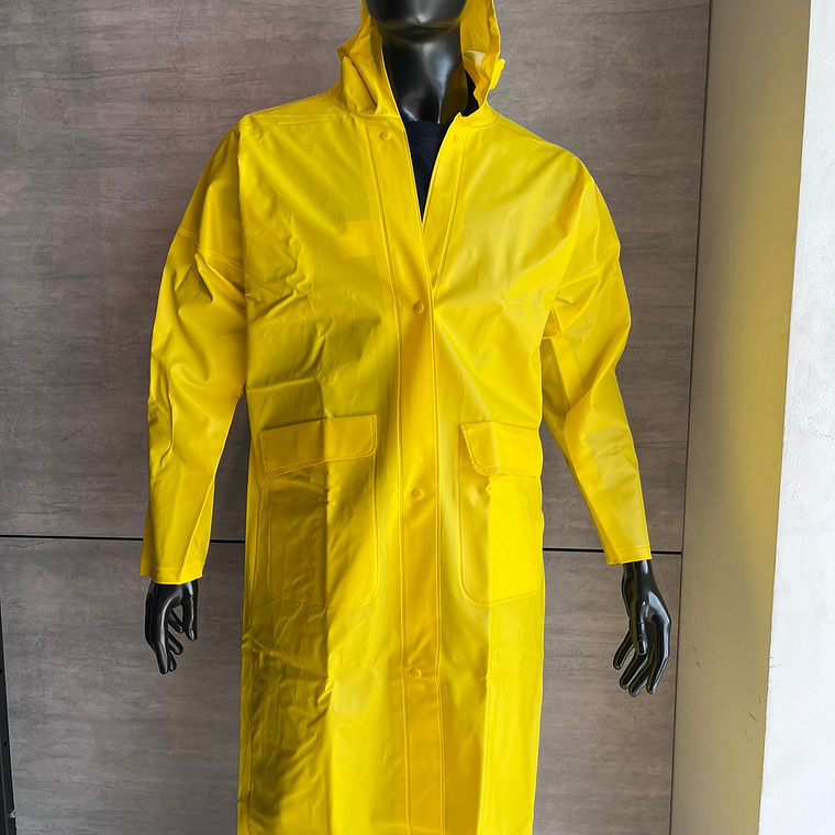 Abrigo Impermeable Amarillo Ref. 1820 4