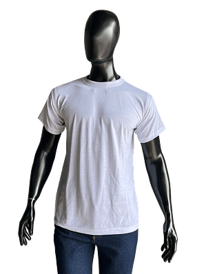 Camiseta Cuello Redondo Blanca Ref. 200120