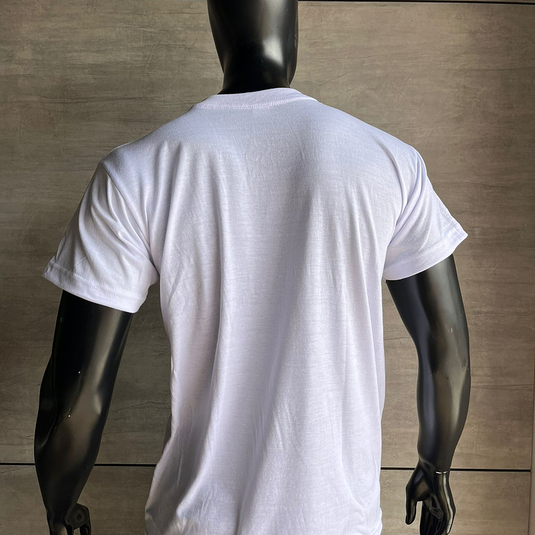 Camiseta Cuello Redondo Blanca Ref. 200120 3