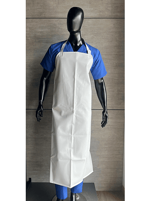 Delantal Impermeable Grande Blanco Ref. 2515