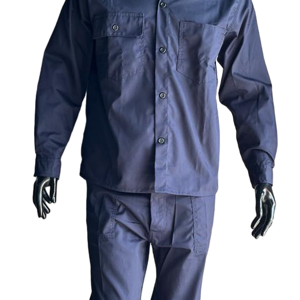 Overol Camisa y Pantalón Dril Color: Azul Oscuro Ref. 100110 2