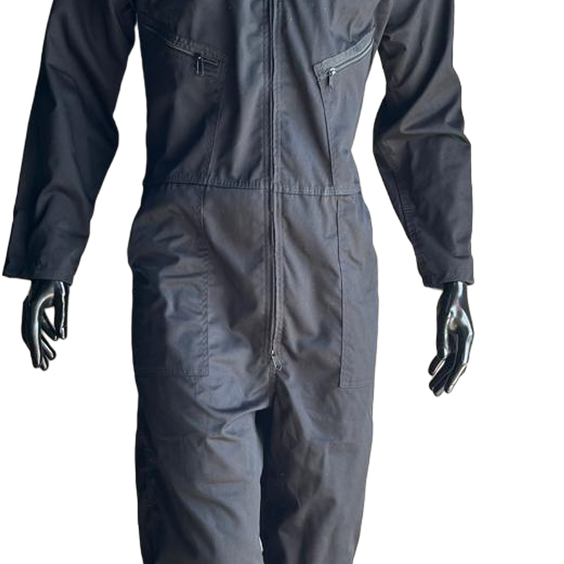 Overol Enterizo Dril Color: Negro Ref. 110140 1