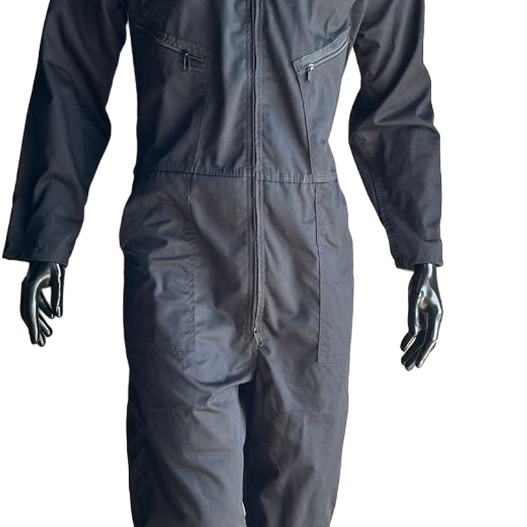 Overol Enterizo Dril Color: Negro Ref. 110140 1