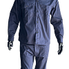 Overol Camisa y Pantalón Dril Color: Azul Oscuro Promoción Poliester Ref. 100410