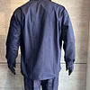 Overol Camisa y Pantalón Dril Color: Azul Oscuro Promoción Poliester Ref. 100410