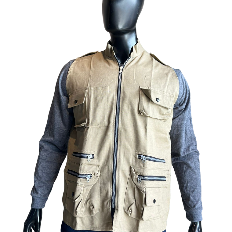 Chaleco Dril Caqui Ref. 150330 * Últimas unidades 1