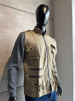 Chaleco Dril Caqui Ref. 150330 * Últimas unidades