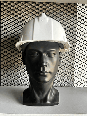 Casco Armadura Dieléctrico con Rachet Blanco Ref. A1300 