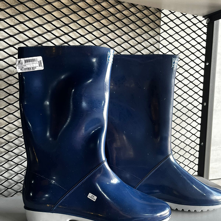 Bota Croydon Feminela PVC Azul Ref. 5900060  3