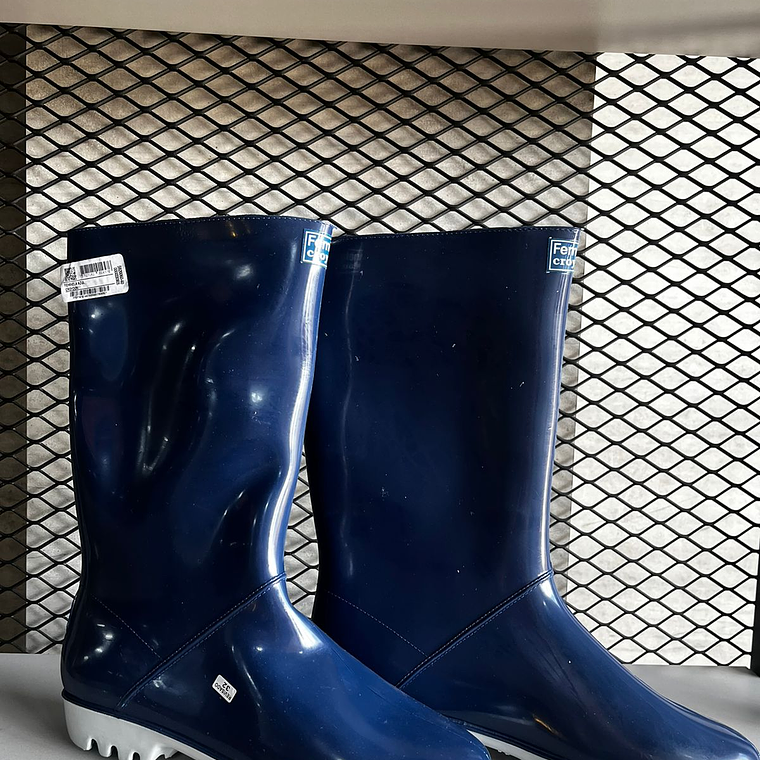 Bota Croydon Feminela PVC Azul Ref. 5900060  4