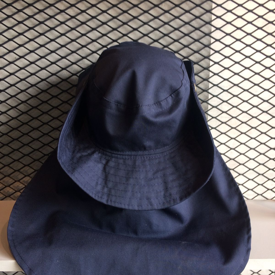 Gorro Dril Pesquero con Cubre Nuca Ref. 160211  4