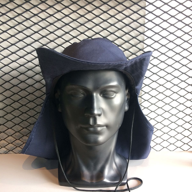 Gorro Dril Pesquero con Cubre Nuca Ref. 160211  3