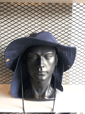 Gorro Dril Pesquero con Cubre Nuca Ref. 160211 