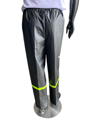 Pantalón Impermeable con Resorte Negro Ref. 1840