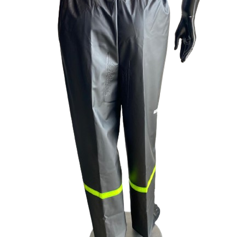 Pantalón Impermeable con Resorte Negro Ref. 1840 2