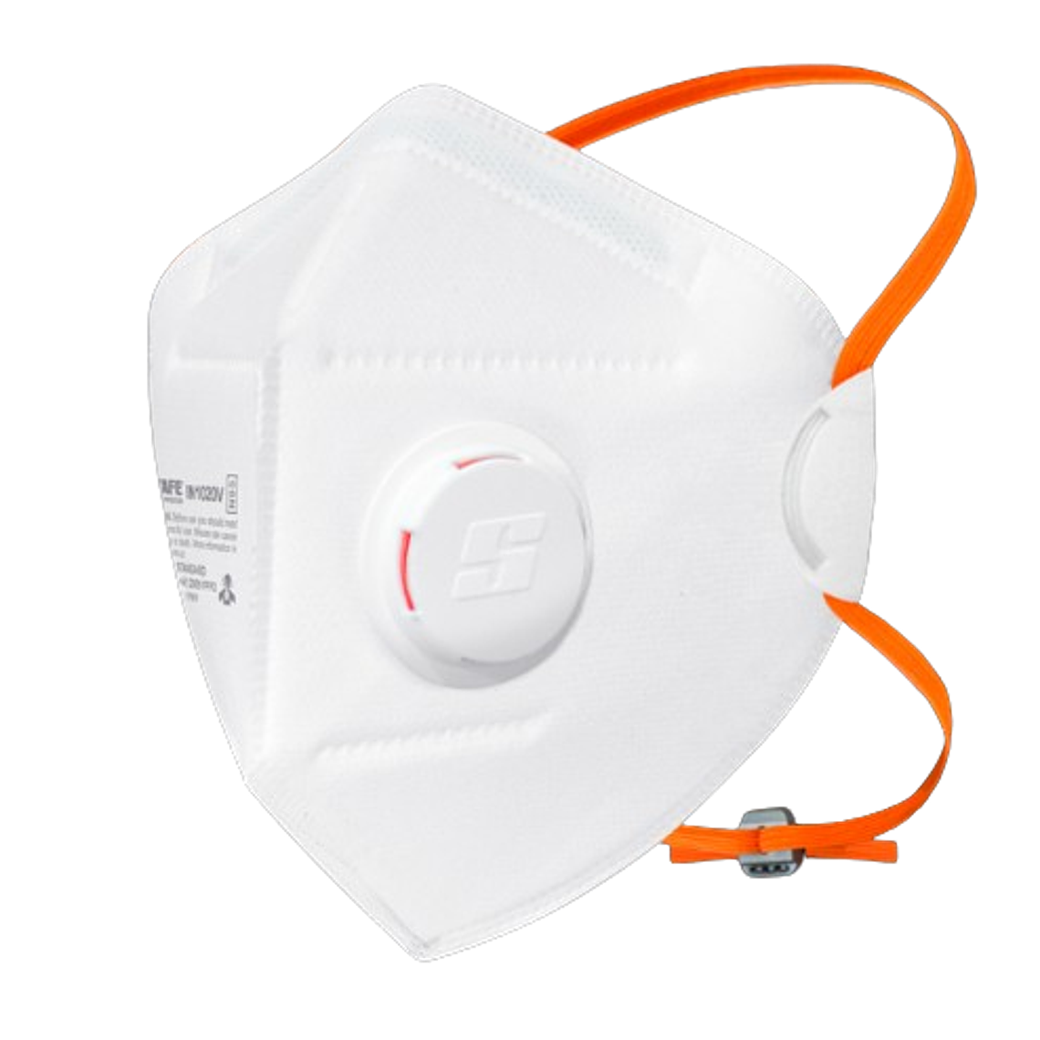 Tapabocas N95 Material Particulado Insafe Blanco con Válvula Ref. IN1020V 1