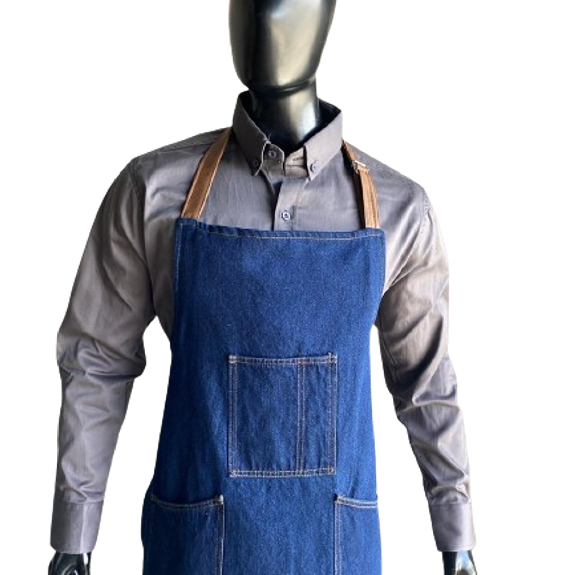 Delantal indigo jean Ref. 111005 1