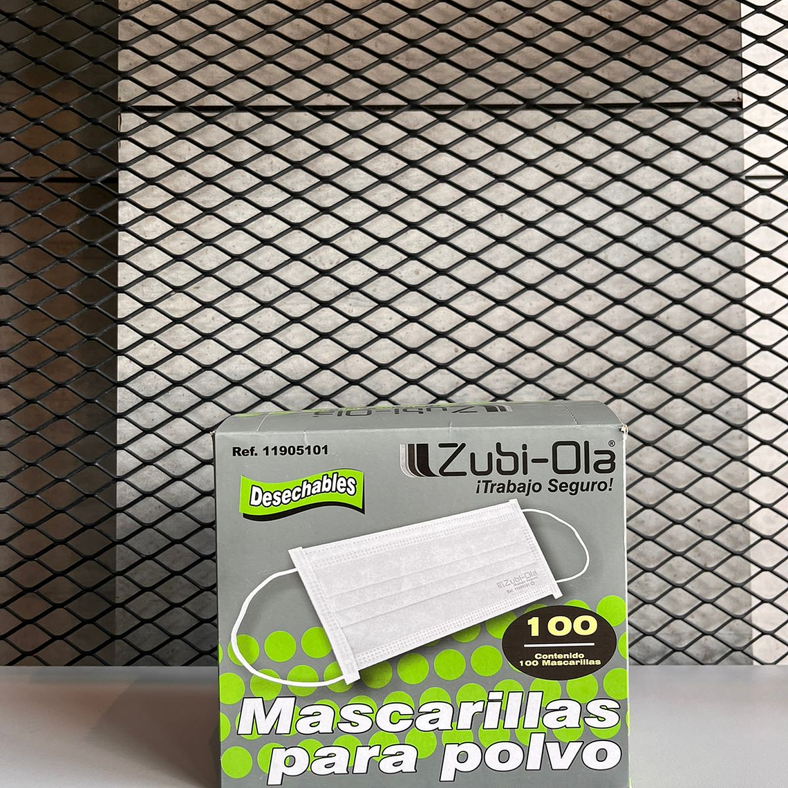 Tapabocas rectangular Zubiola caja x 100 unidades Ref. 11905101  1