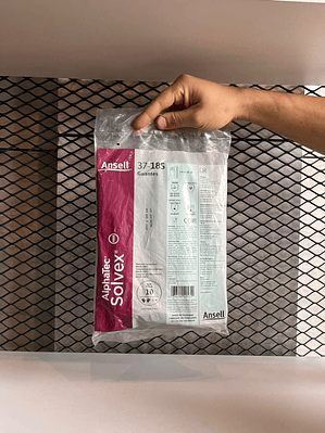 Guante Solvex Nitrilo 18'' Ref. 37185