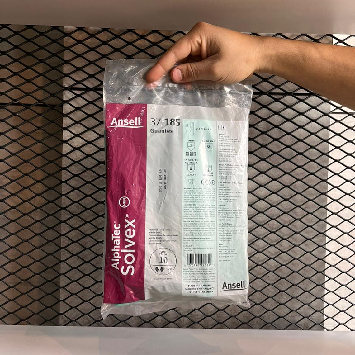 Guante Solvex Nitrilo 18'' Ref. 37185 2