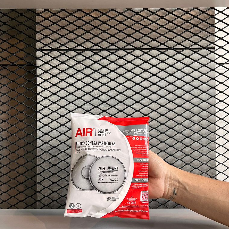 Filtro Air de Alta Eficiencia contra Partículas Ref. F200VP3 1